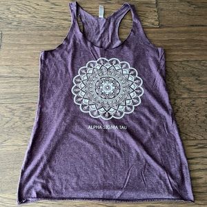 Alpha Sigma Tau Women’s Tank Top. Size medium